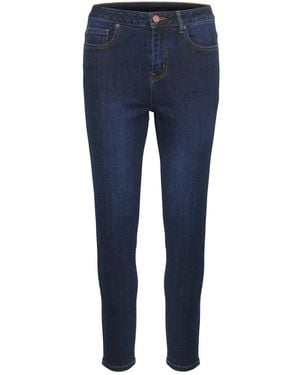 Kaffe Slim-Fit Jeans - Bleu