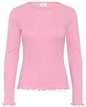 Saint Tropez Round-Neck Knitwear - Pink