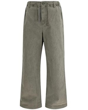 Golden Goose Wide Trousers - Grey
