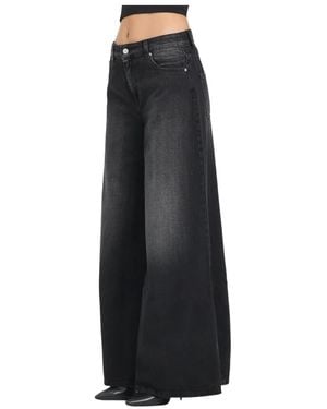 ViCOLO Wide Jeans - Negro