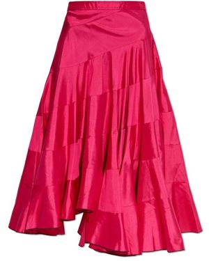 Tory Burch Seidenrock Mit Asymmetrischem Schnitt - Pink