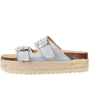 Frailera Eva Sandalia Plataforma 2 Cuerdas - Wit