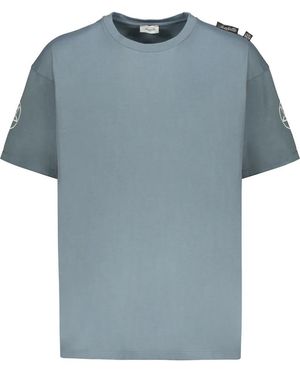 Isabella 1985 Katoenen T-Shirt - Blauw