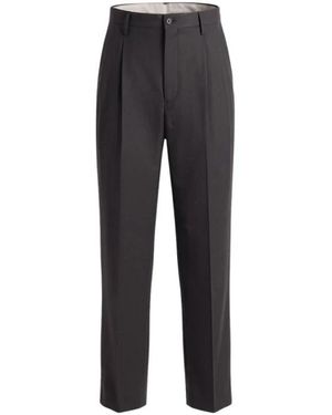 Kaptain Sunshine Wool Poplin Hosen - Schwarz
