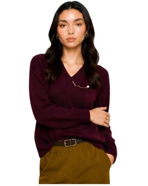 Kocca V-Neck Knitwear - Red