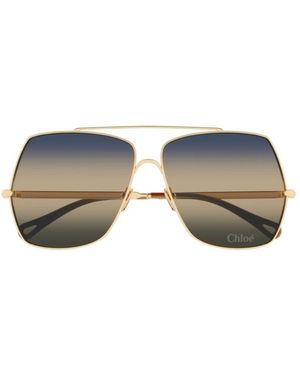 Chloé Accessoires ,Geel ,Ch0278S Zonnebril