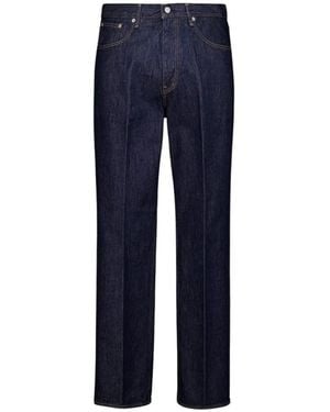 AURALEE Straight Jeans - Blu