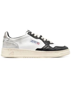 Autry Medalist Super Vintage Sneakers - Schwarz