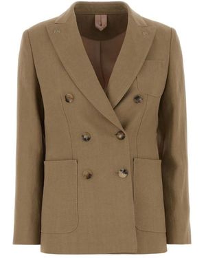 Max Mara Jassen ,Bruin ,Hennep Gel Blazer - Groen