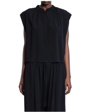 Thom Krom Sleeveless Tops - Negro