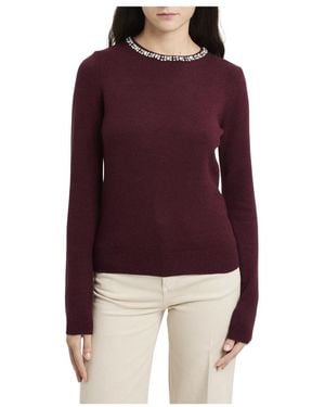 Kaos Ronde Hals Trui - Rood