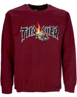 Thrasher Sweatshirts - Rosso
