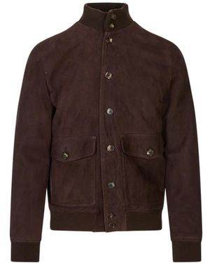 Stewart Bomber Jackets - Marrón