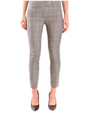 Dondup Cropped Trousers - Grey