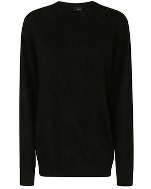Wardrobe NYC Schwarzer pullover für stilvolles aussehen,kohle strickpullover