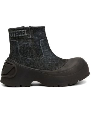 DIESEL D-Donald Zip Md Stiefeletten - Schwarz