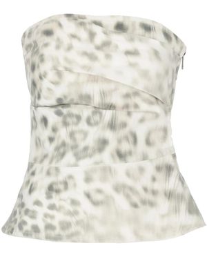 ROTATE BIRGER CHRISTENSEN Sleeveless Tops - Métallisé