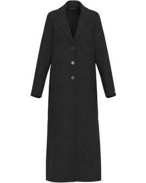 Marella Single-Breasted Coats - Nero