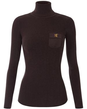 Elisabetta Franchi Turtlenecks - Noir