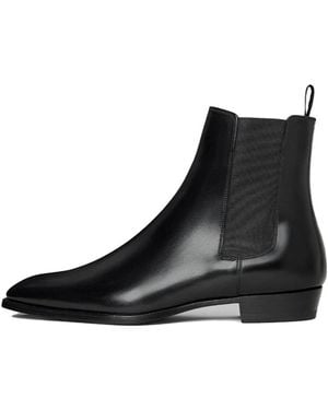 Celine Chelsea Boots - Black