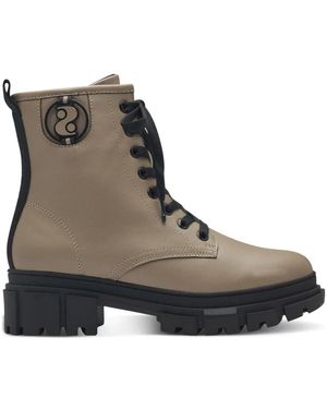 S.oliver Lace-Up Boots - Marrone