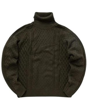 Nike Rollkragenpullover - Grün