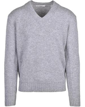 Kangra V-Ausschnitt Pullover - Grau