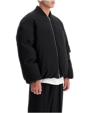 Jil Sander Bomber Jackets - Black