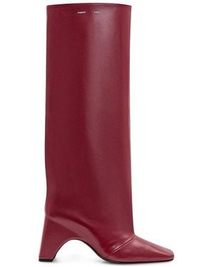 Coperni Heeled Boots - Red