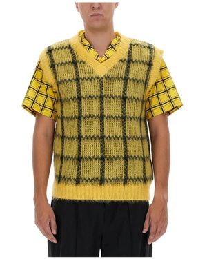 Marni Sleeveless Knitwear - Giallo