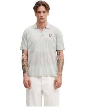 Maison Kitsuné Polo Shirts - Gris