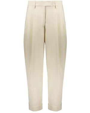 Moorer Elegante Broek - Naturel