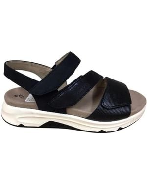 Gabor Flat Sandals - Bleu