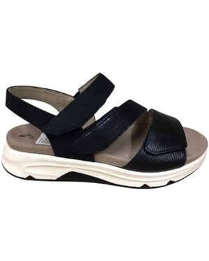 Gabor Platte Sandalen - Blauw