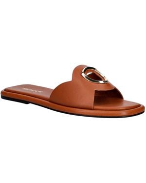 Blauer Sliders - Marrón