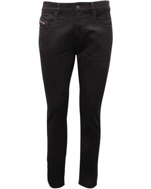DIESEL Slim-Fit Trousers - Black