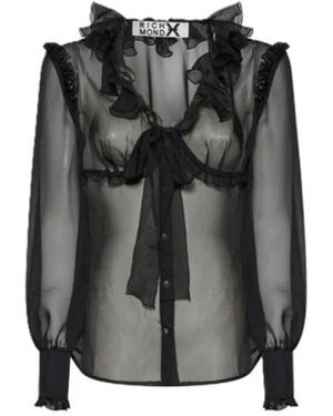 John Richmond Uwp26101Bl Bluse - Schwarz