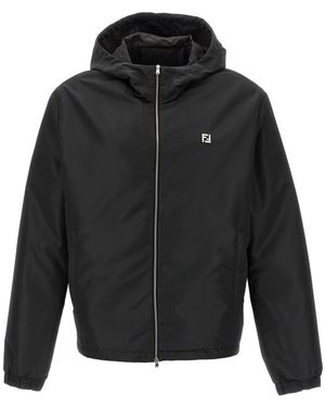 Fendi Blouson Technical Fabric - Black