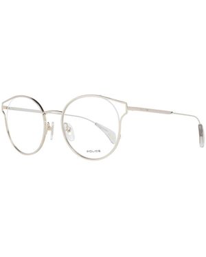 Police Glasses - Metallic