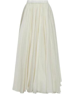 Co. Maxi Skirts - Blanco