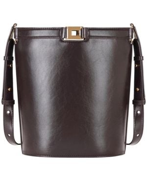 Elisabetta Franchi Shoulder Bags - Black