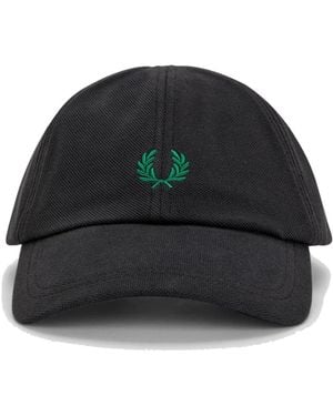 Fred Perry Caps - Negro