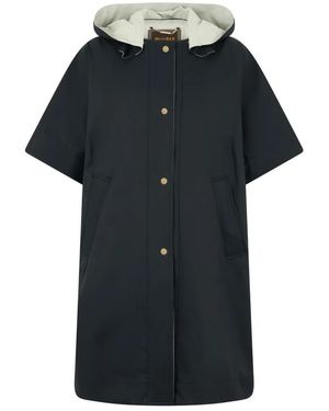 Moorer Single-Breasted Coats - Black