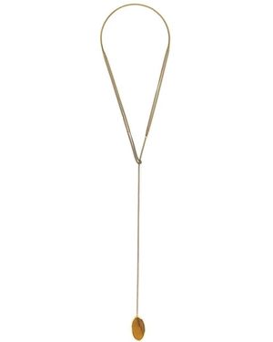Dries Van Noten Ketting - Metallic