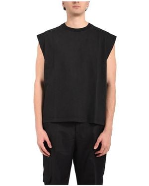 New Amsterdam Surf Association Sleeveless Tops - Black