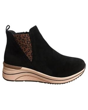 Remonte D0T75 Keilabsatz-Stiefelette - Schwarz