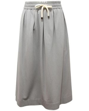 Circolo 1901 Midi Skirts - Gray