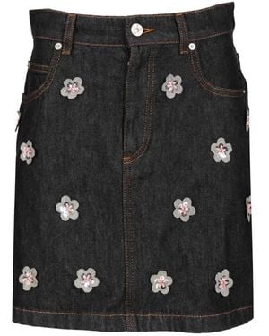 Marni Denim Skirts - Black