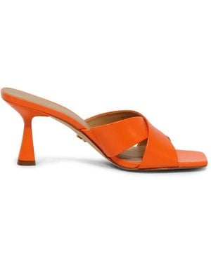 Michael Kors Heeled Mules - Orange