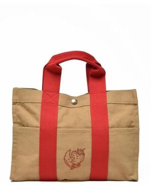 Sky High Farm Handtasche Aus Tela - Rot